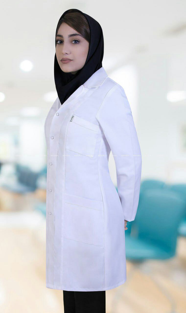 روپوش زنانه خضراء مدل بهار دکمه فلزی کد 31600